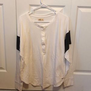 Long sleeved Hollister shirt